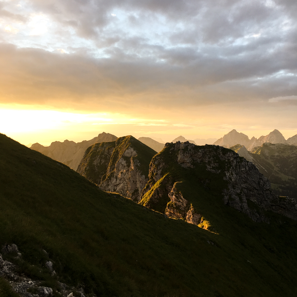 Rise and Shine: Sonnenaufgang Aggenstein Tirol