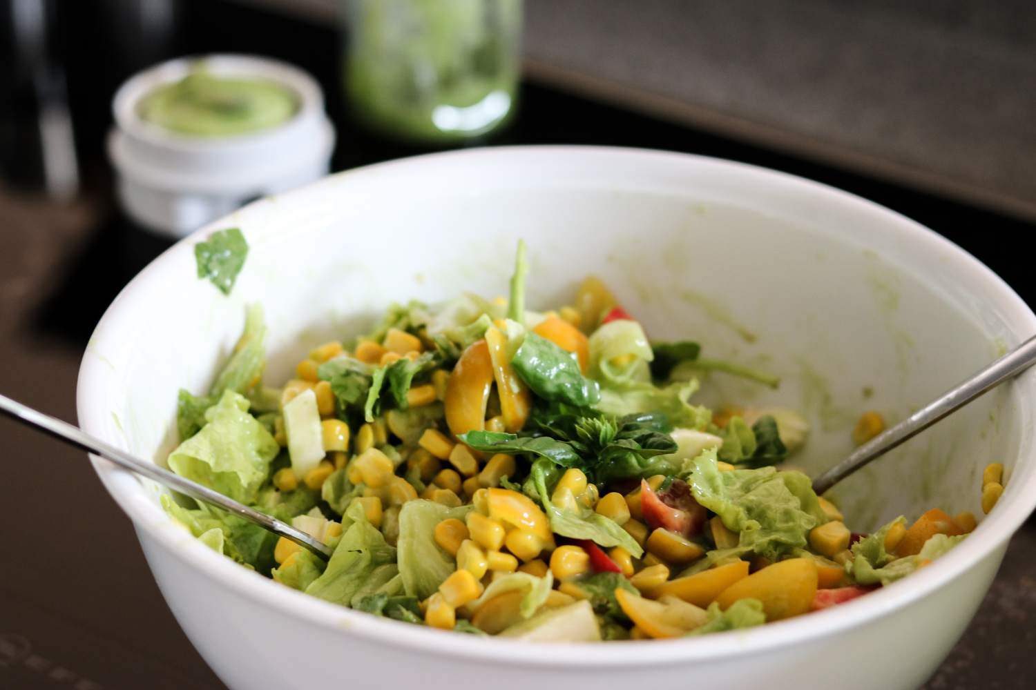 Rezept: Gesundes Salat Dressing auf Bits and Bobs by Eva